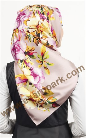 İndirimli İthal İpek Eşarp 1572-4