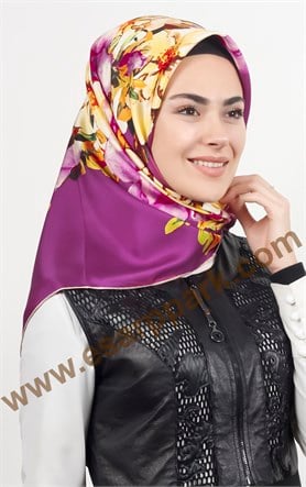 İndirimli İthal İpek Eşarp 1572-5