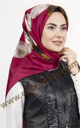 İndirimli İthal İpek Eşarp 1590-12