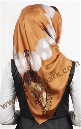 İNDİRİMLİ İthal İpek Eşarp 1590-4