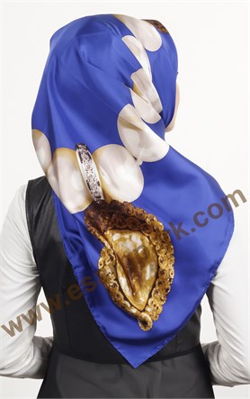 İndirimli İthal İpek Eşarp 1590-7