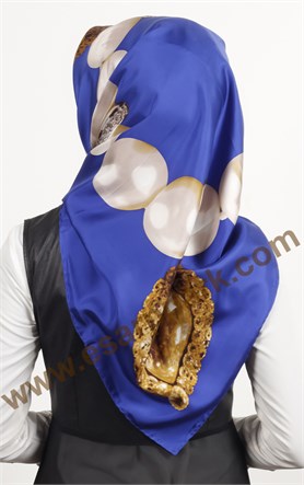 İndirimli İthal İpek Eşarp 1590-7