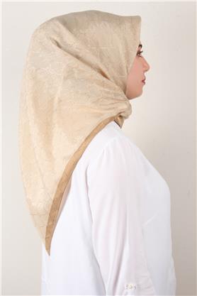 İpeksi Monogram Eşarp 8086-22 Gold