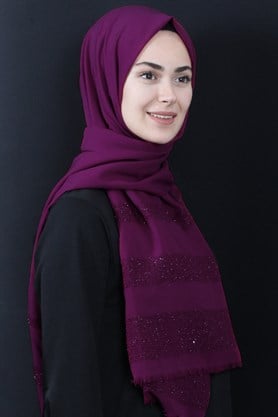 Işılay Şifon Şal 1456-6