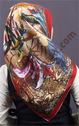 İthal İpek Eşarp 13012-2