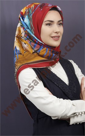 İthal İpek Eşarp 13012-2