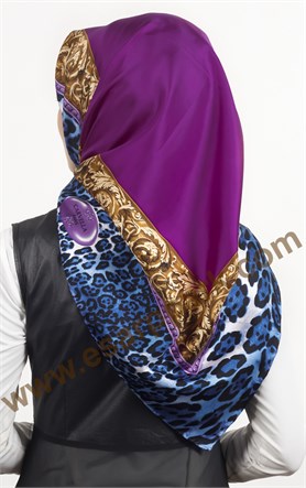 İndirimli İthal İpek Eşarp 1501-4