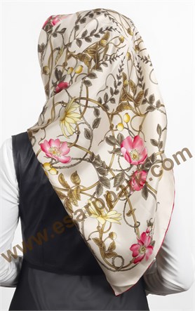İthal İpek Eşarp 1504-4