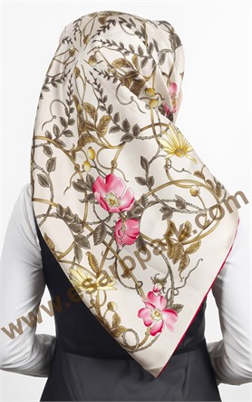 İthal İpek Eşarp 1504-4