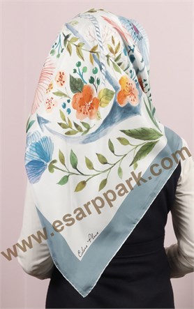 İthal İpek Eşarp 1507-4