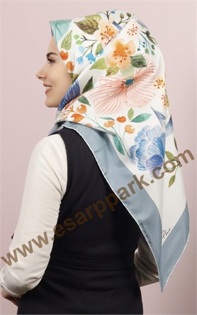 İthal İpek Eşarp 1507-4