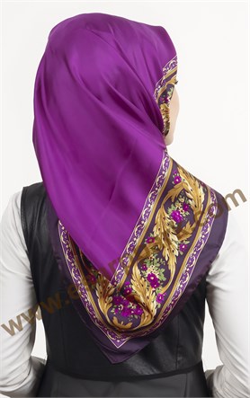 İndirimli İthal İpek Eşarp 1507-9