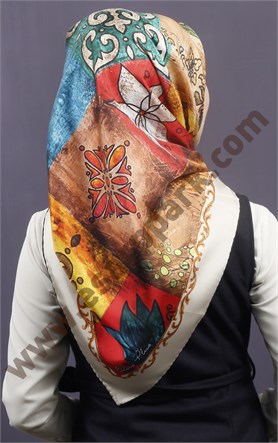 İthal İpek Eşarp 1542-2