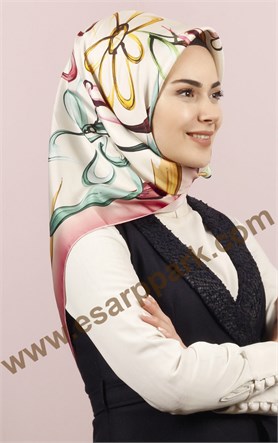 İthal İpek Eşarp 1545-5