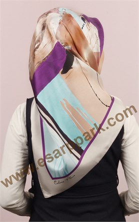 İthal İpek Eşarp 1551-2