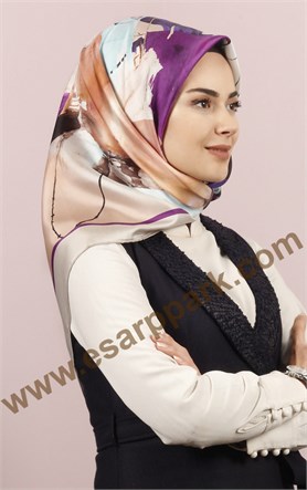 İthal İpek Eşarp 1551-2