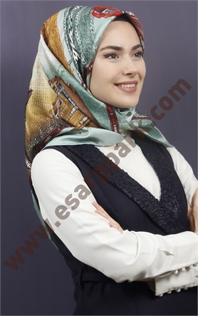 İthal İpek Eşarp 1554-4