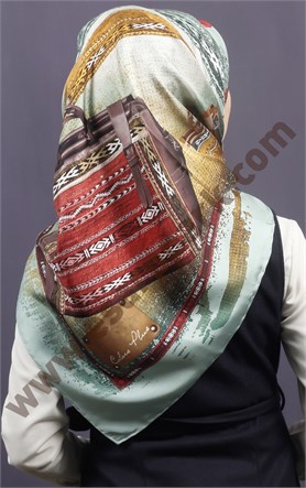 İthal İpek Eşarp 1554-4