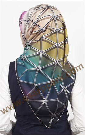 İthal İpek Eşarp 1556-10