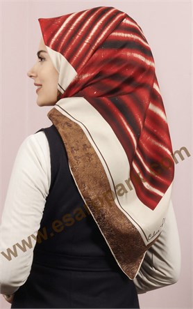 İthal İpek Eşarp 1558-3