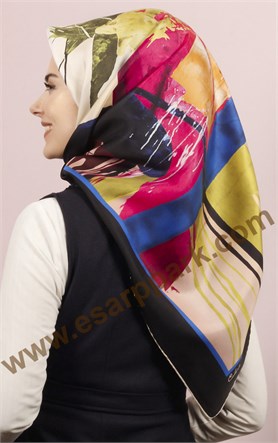İthal İpek Eşarp 1558-6