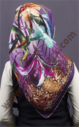 İthal İpek Eşarp 1560-3