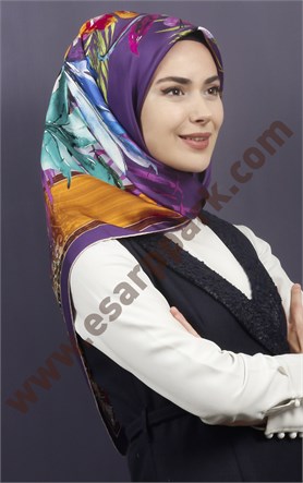 İthal İpek Eşarp 1560-3