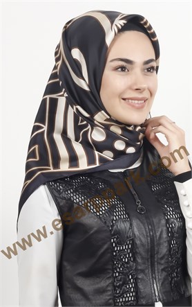 İndirimli İthal İpek Eşarp 1567-7