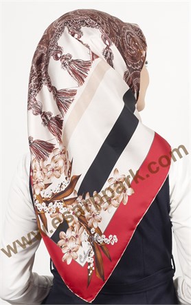 İthal İpek Eşarp 1573-10