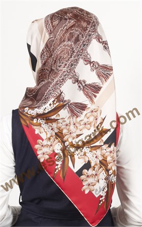 İthal İpek Eşarp 1573-10