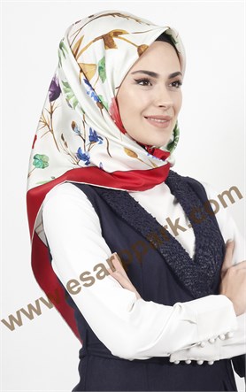 İthal İpek Eşarp 1575-3