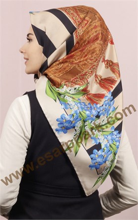 İthal İpek Eşarp 1590-1