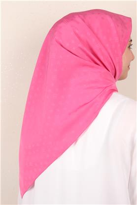 Jakarlı Icon Eşarp 2757-10 Pembe