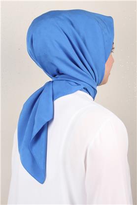 Jakarlı Icon Eşarp 2757-2 Mavi