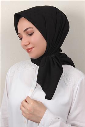 Jakarlı Icon Eşarp 2757-20 Siyah