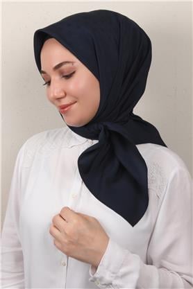 Jakarlı Icon Eşarp 2757-26 Lacivert