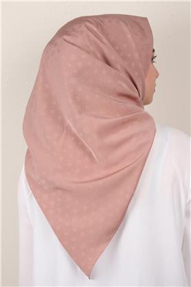 Jakarlı Icon Eşarp 2757-29 Koyu Pudra