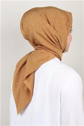 Jakarlı Icon Eşarp 2757-3 Hardal