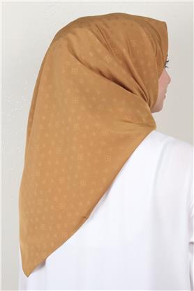 Jakarlı Icon Eşarp 2757-3 Hardal