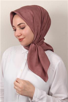 Jakarlı Icon Eşarp 2757-32 Gül Kurusu