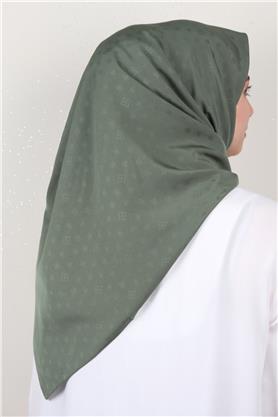 Jakarlı Icon Eşarp 2757-4 Yeşil