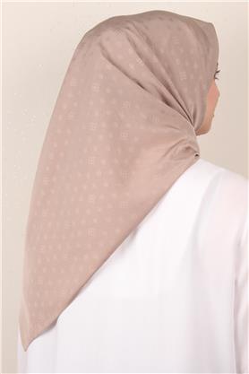 Jakarlı Icon Eşarp 2757-7 Koyu Taş 