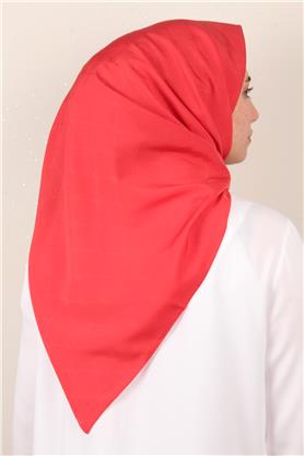 Jakarlı Icon Eşarp 2758-10 Kırmızı