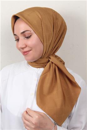 Jakarlı Icon Eşarp 2758-12 Hardal