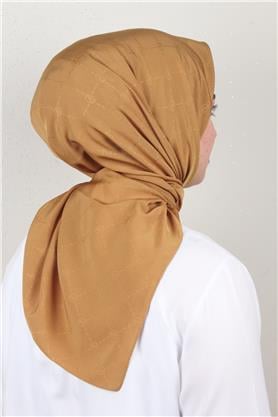 Jakarlı Icon Eşarp 2758-12 Hardal