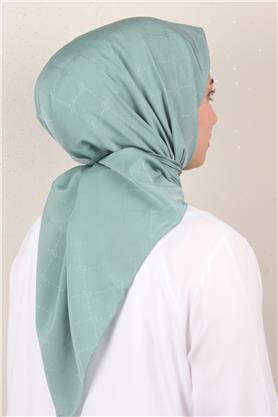 Jakarlı Icon Eşarp 2758-16 Mint Yeşili