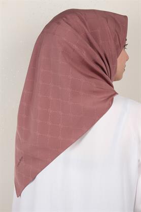 Jakarlı Icon Eşarp 2758-17 Gül Kurusu