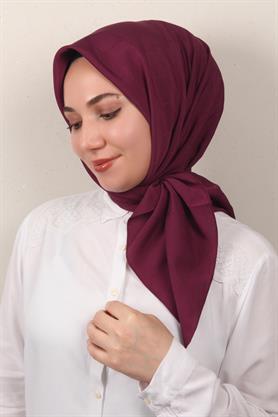 Jakarlı Icon Eşarp 2758-22 Bordo
