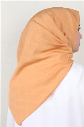 Jakarlı Icon Eşarp 2758-6 Kavuniçi