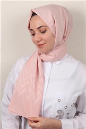 Jakarlı İcon Şal 3101-15 Pudra